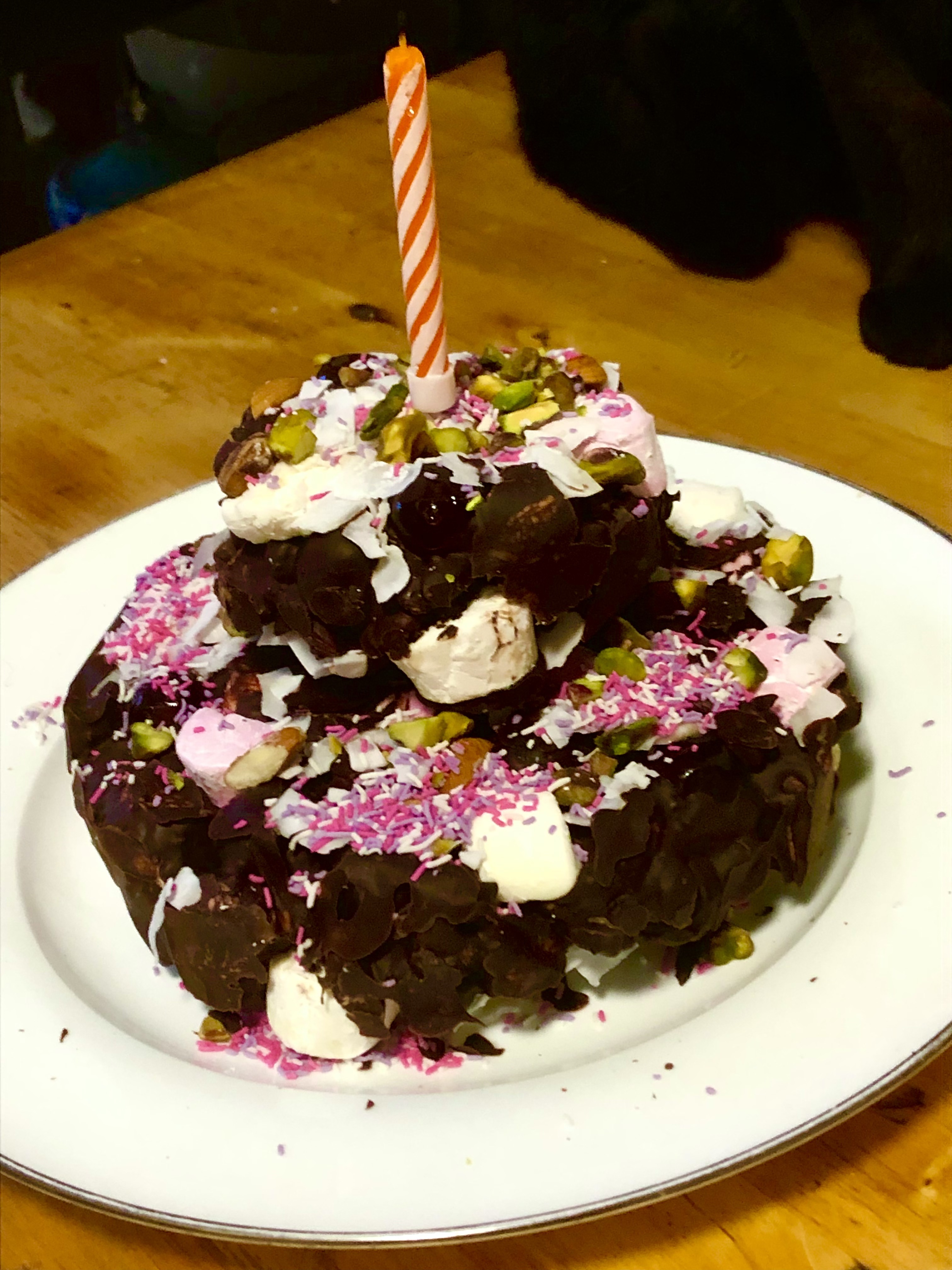 huge rocky road treat