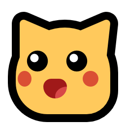 neocat, surprised, pika