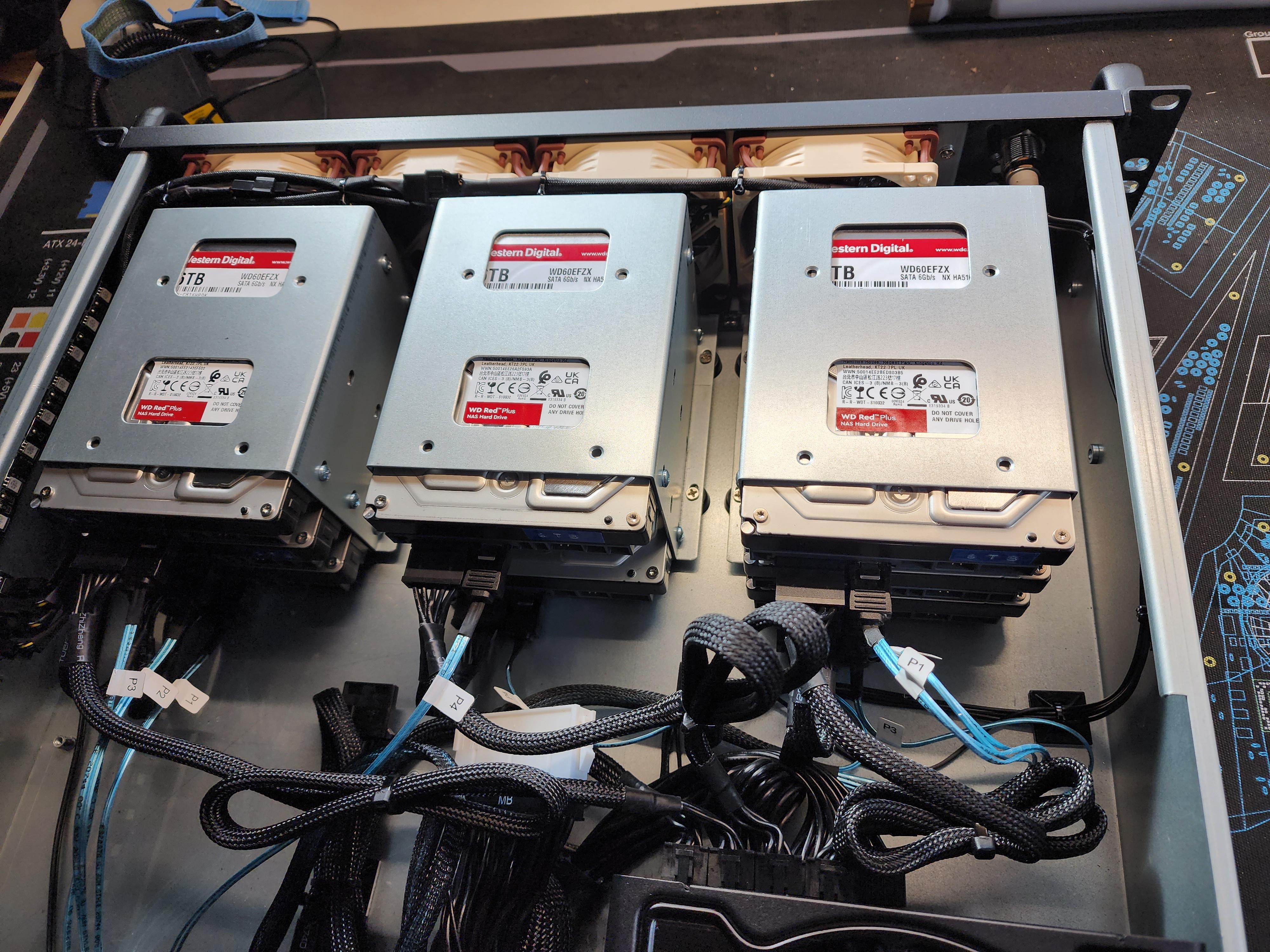 8x 6TB drives