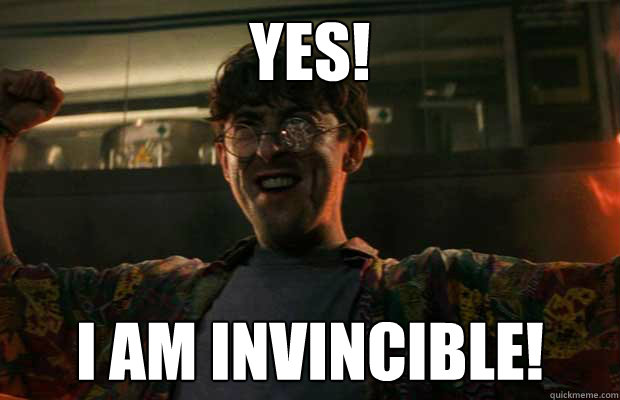 Boris Grishenko "Yes! I am invincible!"