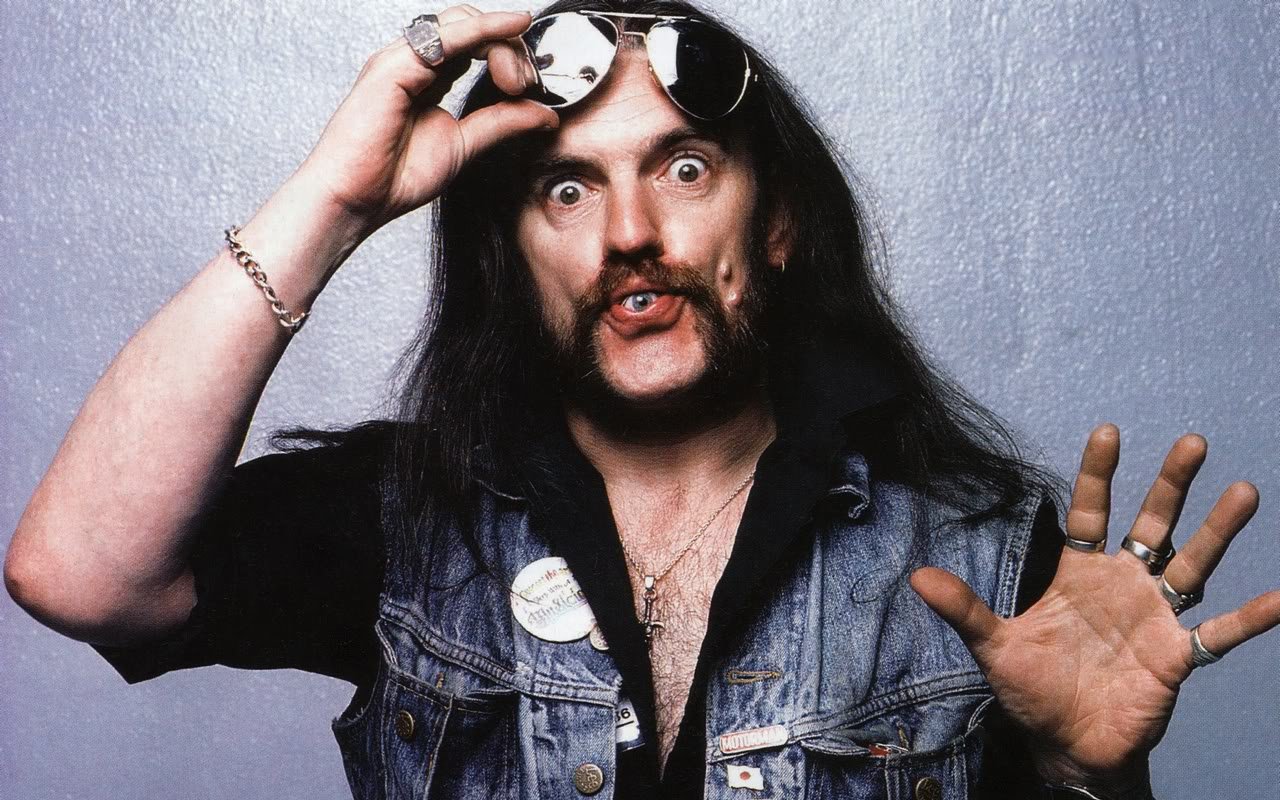 The late Lemmy Kil mister of Motörhead